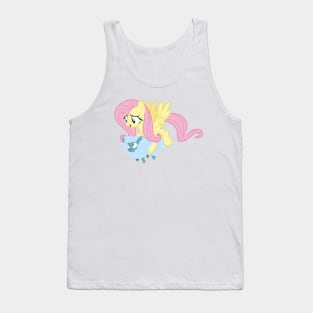 Fluttershy saving a tiny ewe 1 Tank Top